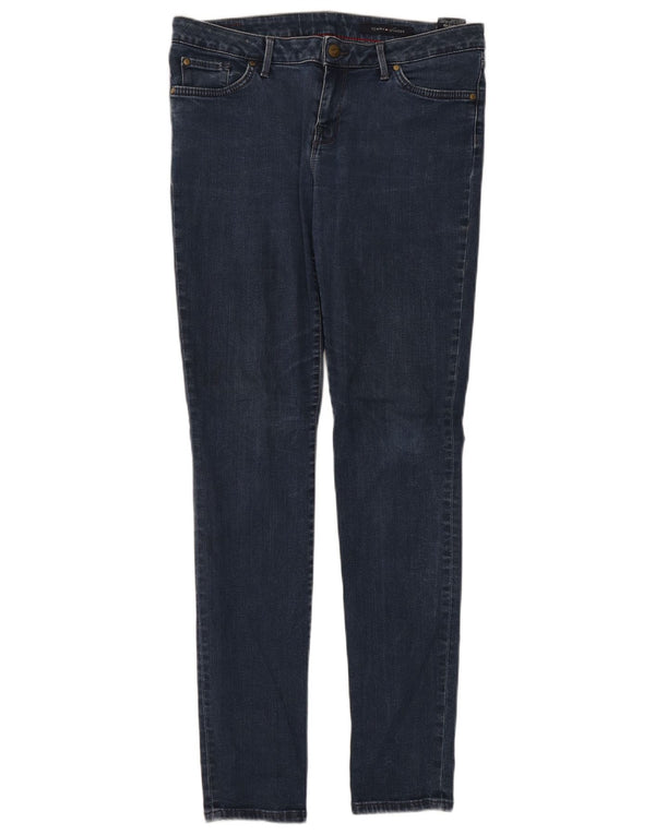 Tommy Hilfiger Womens Skinny Jeans Medium W30 L32 Navy Blue Cotton