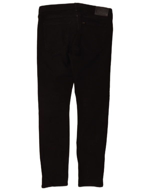 Lee Mens Luke Slim Jeans W33 L32 Black Cotton