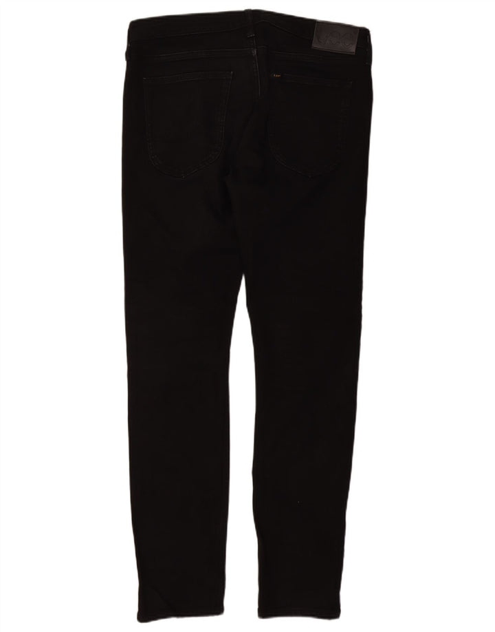 Lee Mens Luke Slim Jeans W33 L32 Black Cotton