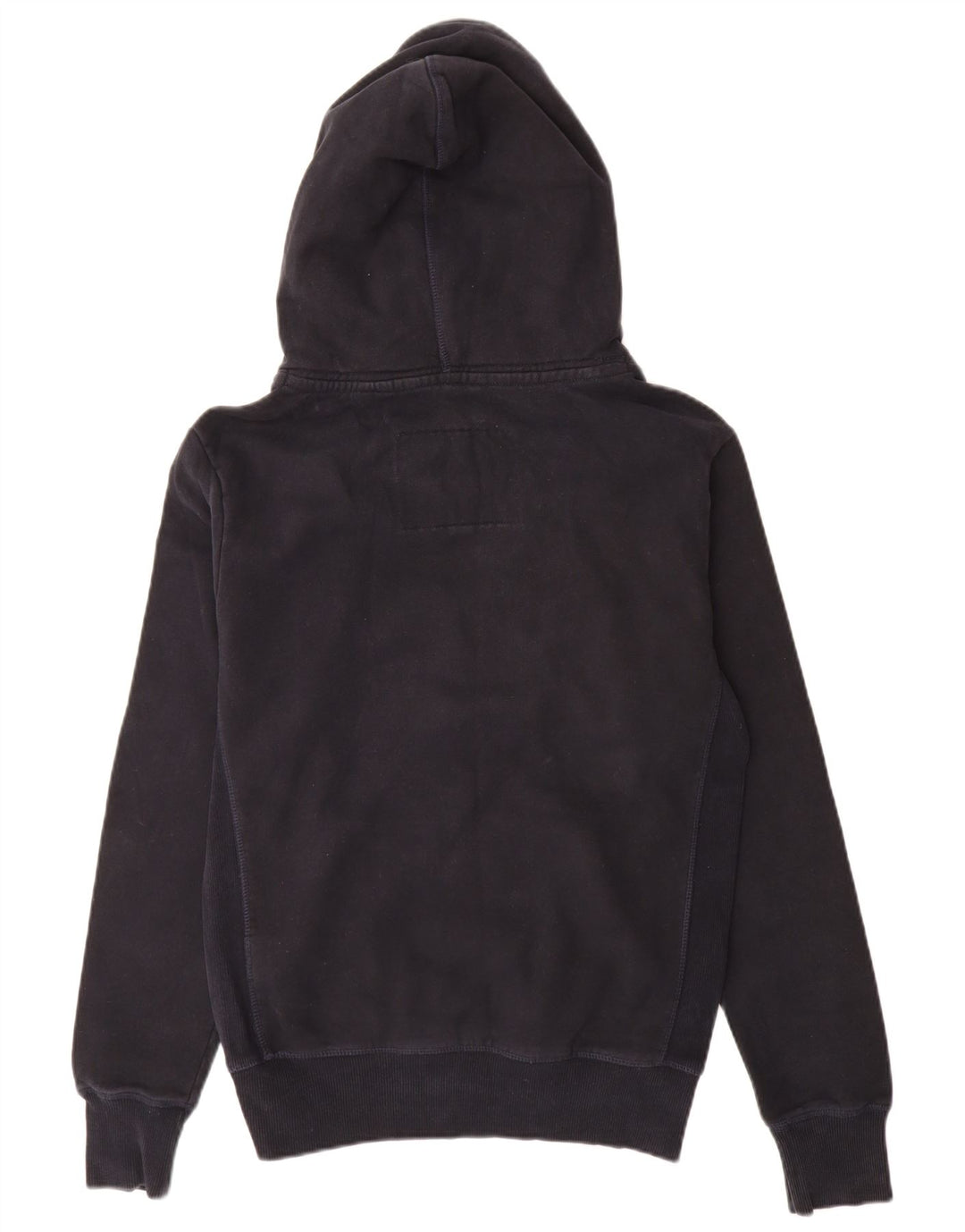 Superdry Mens Hoodie Jumper Medium Navy Blue Cotton