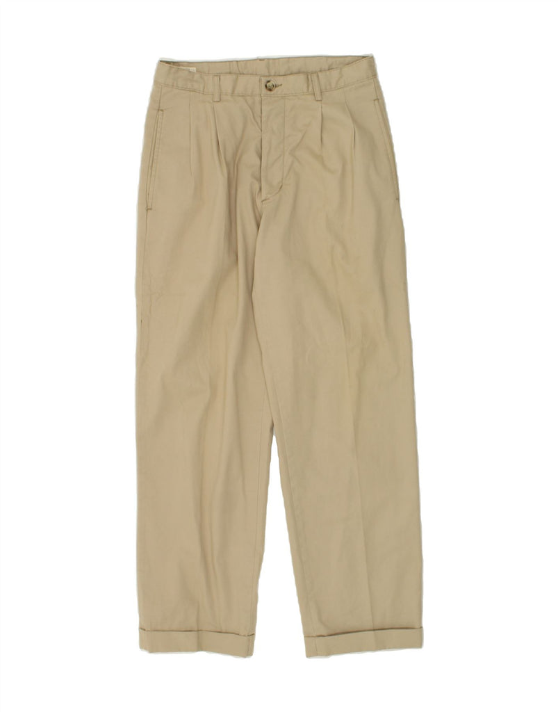 RIFLE Mens Pegged Casual Trousers W32 L30 Beige Cotton | Vintage Rifle | Thrift | Second-Hand Rifle | Used Clothing | Messina Hembry 