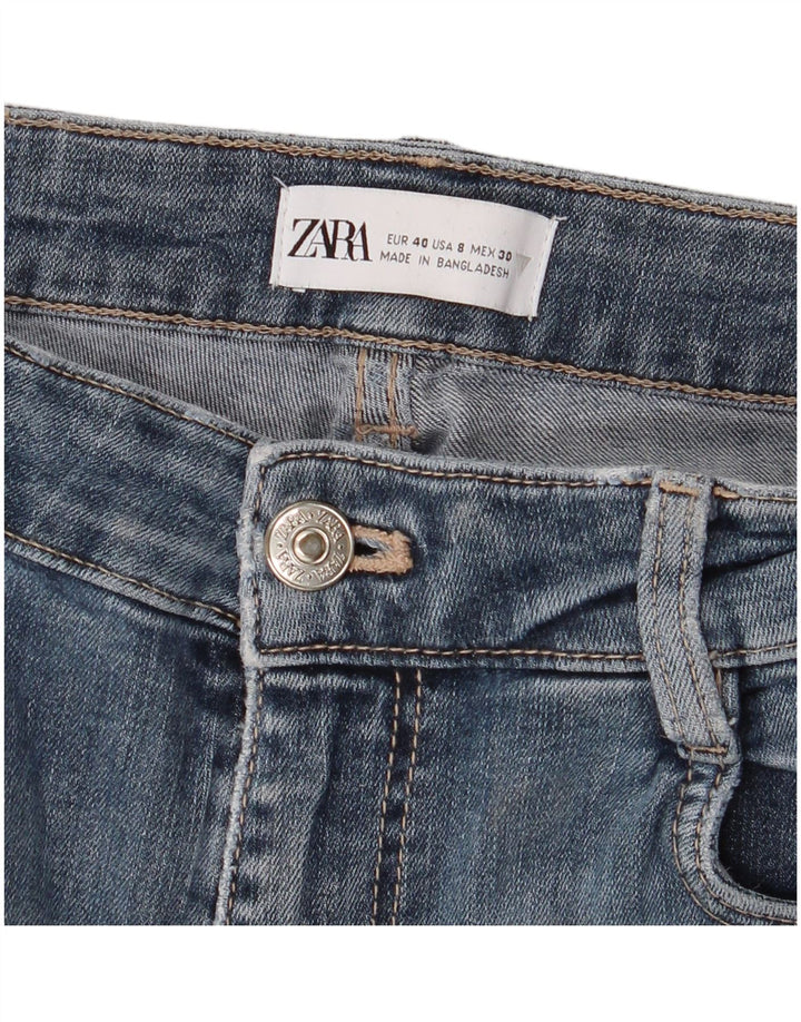 Zara Womens Slim Jeans EU 40 Medium W30 L28 Blue