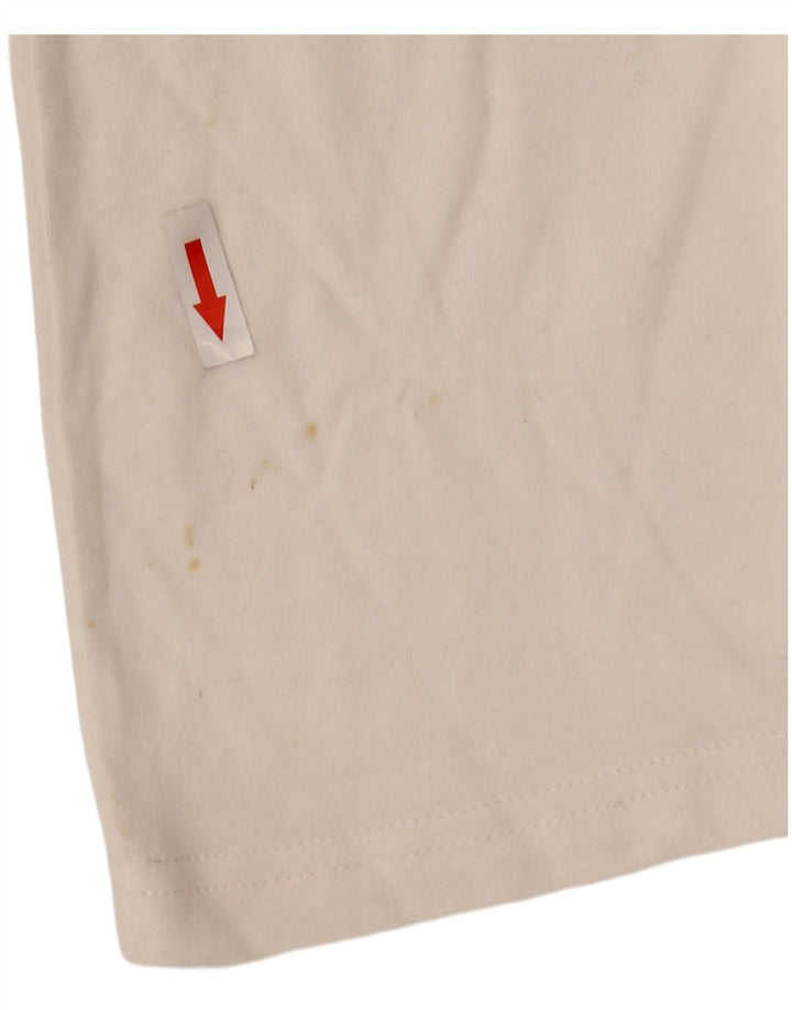 Columbia Mens Graphic T-Shirt Top XL White Cotton