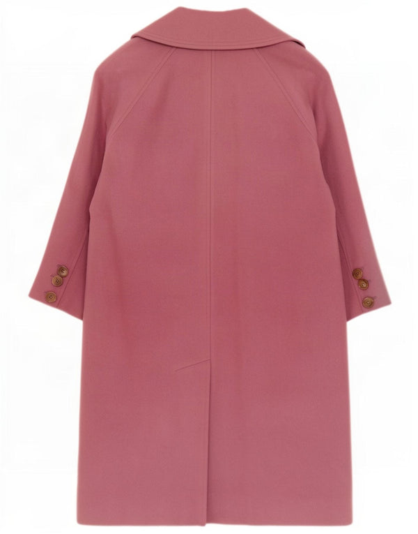 Lancetti Womens Overcoat UK 18 XL Pink