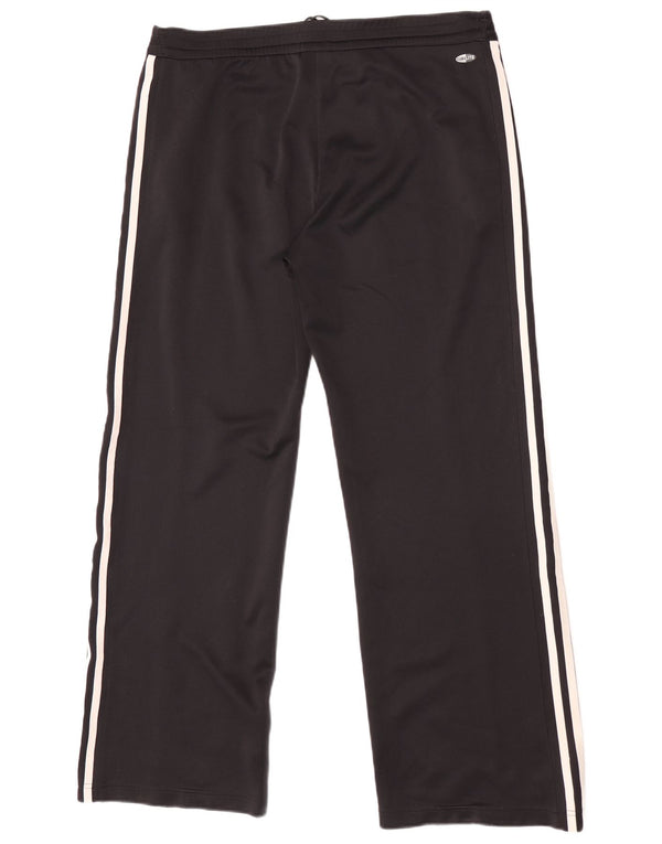 Adidas Womens Tracksuit Trousers UK 14 Large Black Polyester