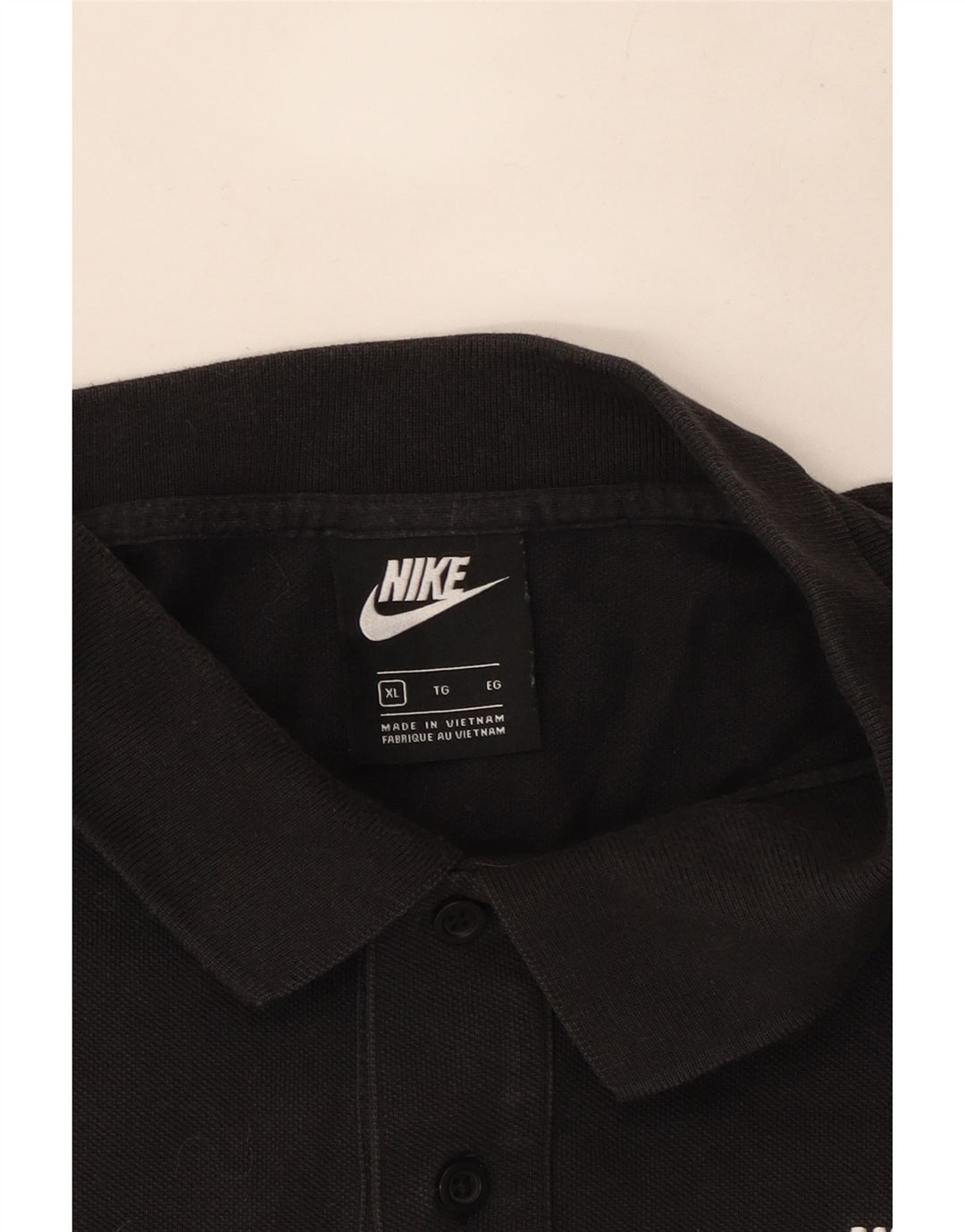 Nike Mens Polo Shirt XL Black
