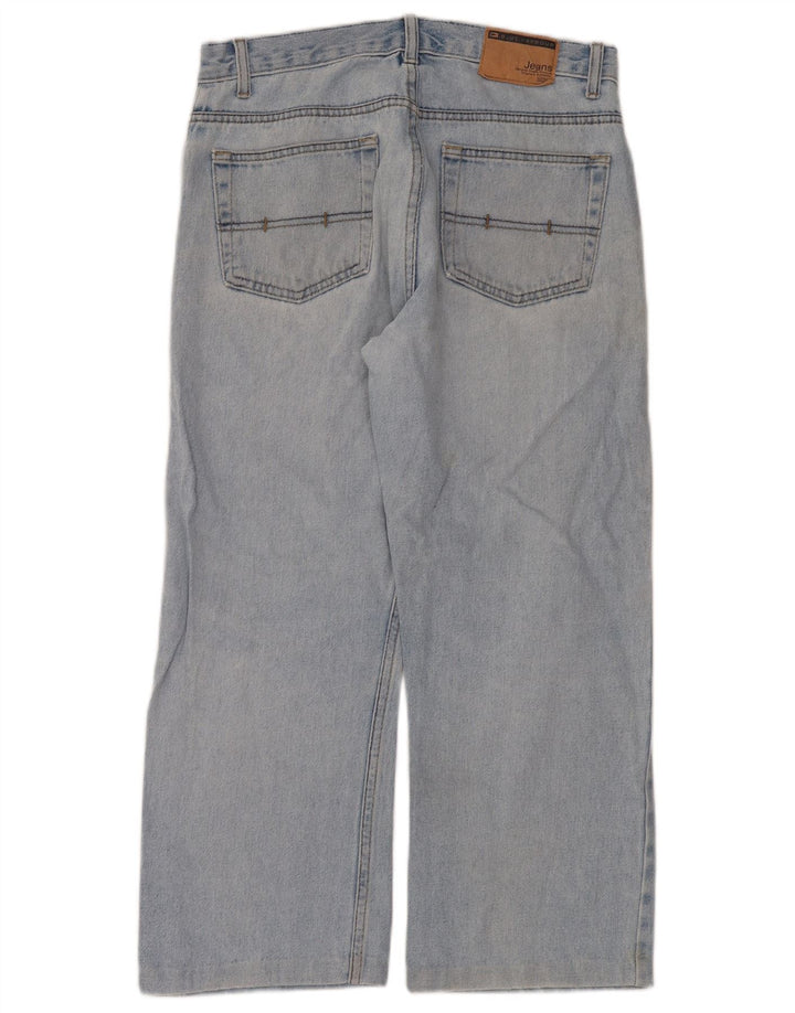 Marks & Spencer Mens Loose Jeans W32 L26 Blue Cotton