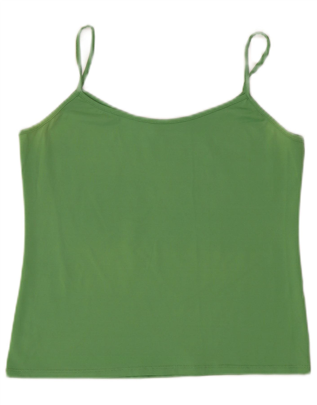 Zara Womens Crop Cami Top UK 14 Large Green