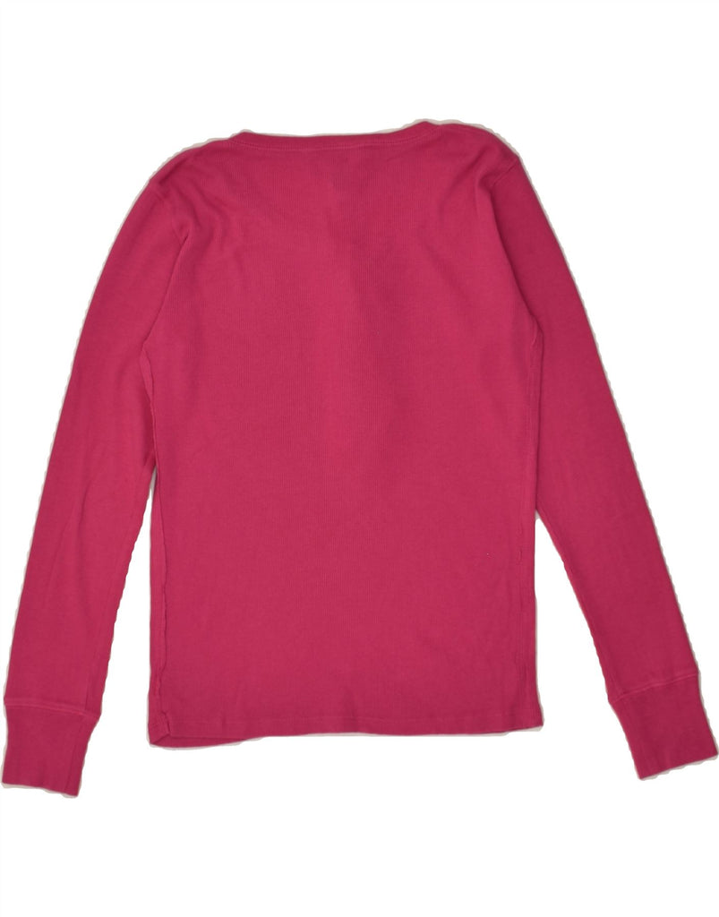 RALPH LAUREN Girls Top Long Sleeve 12-13 Years Large Pink Cotton | Vintage Ralph Lauren | Thrift | Second-Hand Ralph Lauren | Used Clothing | Messina Hembry 