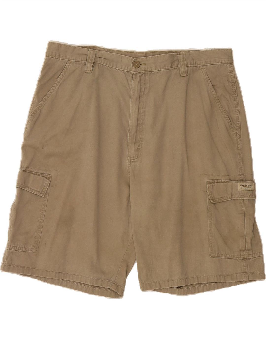 WRANGLER Mens Cargo Shorts W40 XL Beige Cotton Vintage Wrangler and Second-Hand Wrangler from Messina Hembry 
