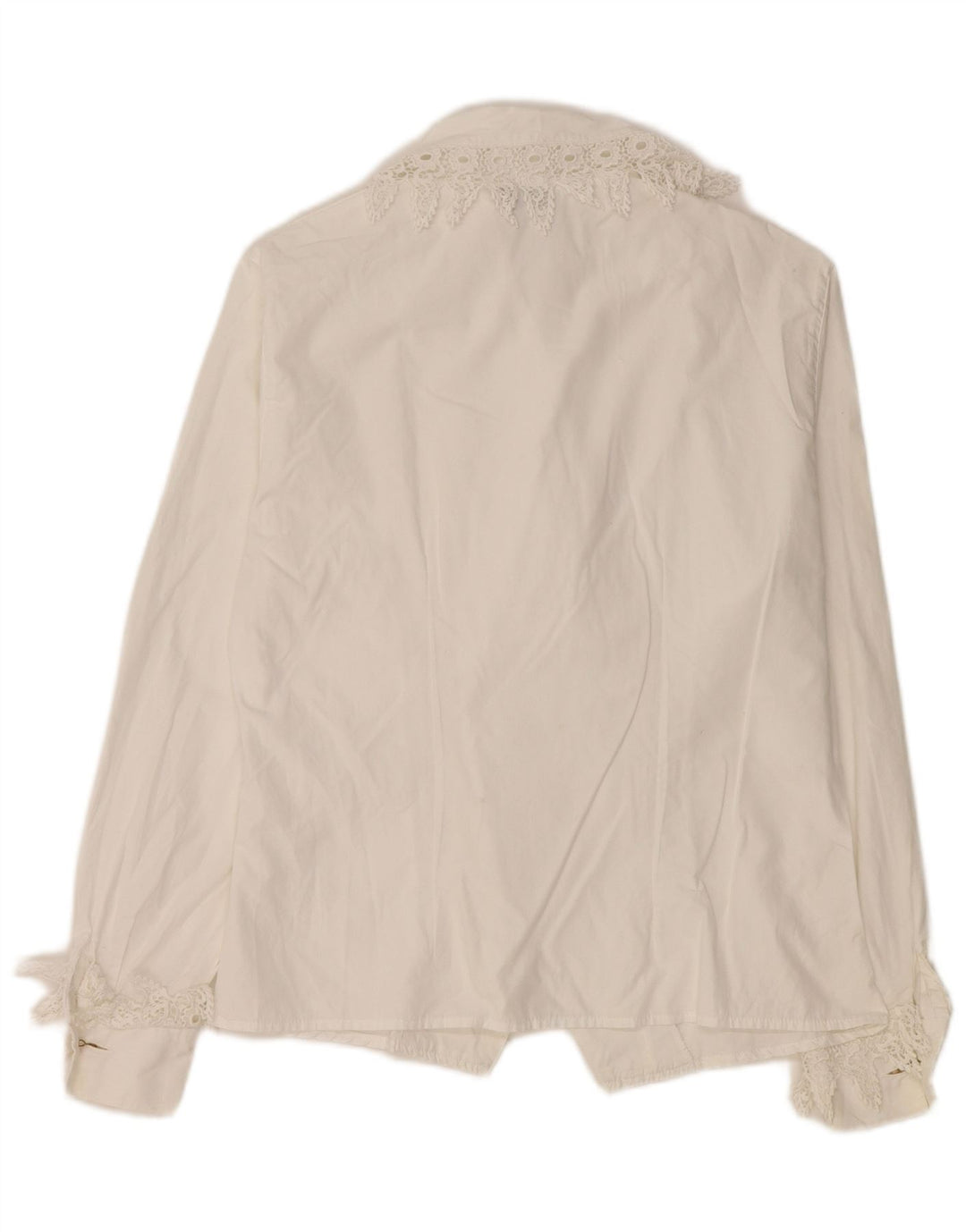 Giulia Galanti Womens Shirt Blouse UK 14 Medium White