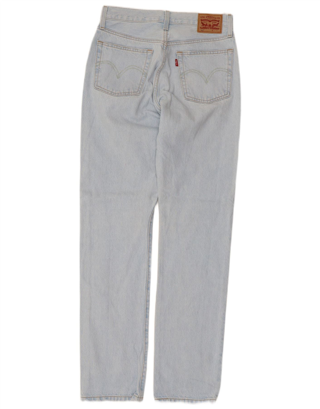 Levi's Mens 501 Straight Jeans W27 L32 Blue Cotton