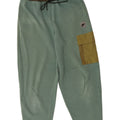 Nike Mens Cargo Tracksuit Trousers Joggers Medium  Green Colourblock