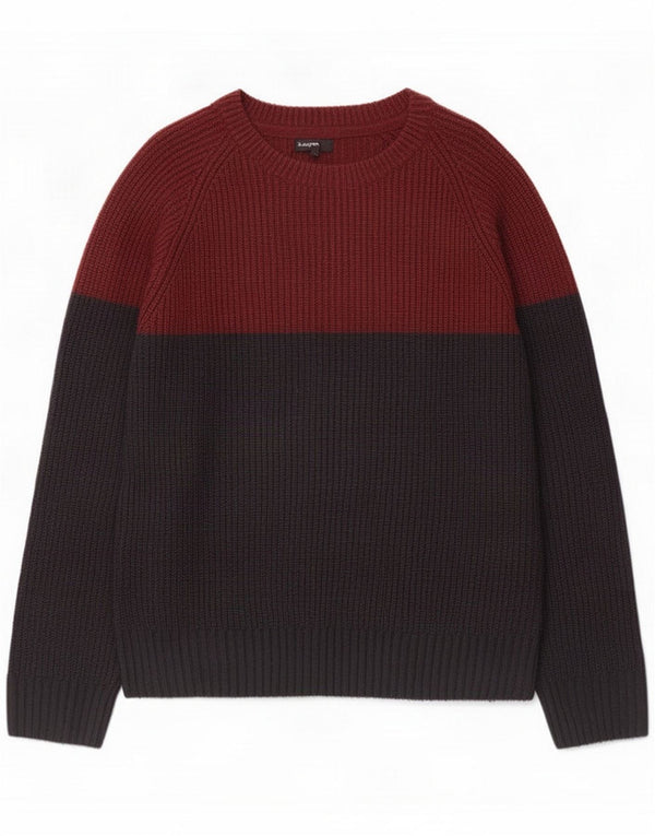 Marks & Spencer Mens Autograph Crew Neck Jumper Sweater Large Brown