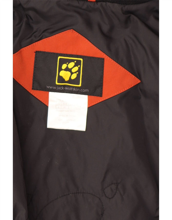 Jack Wolfskin Mens Ski Jacket UK 40/42 XL Orange Colourblock Polyamide