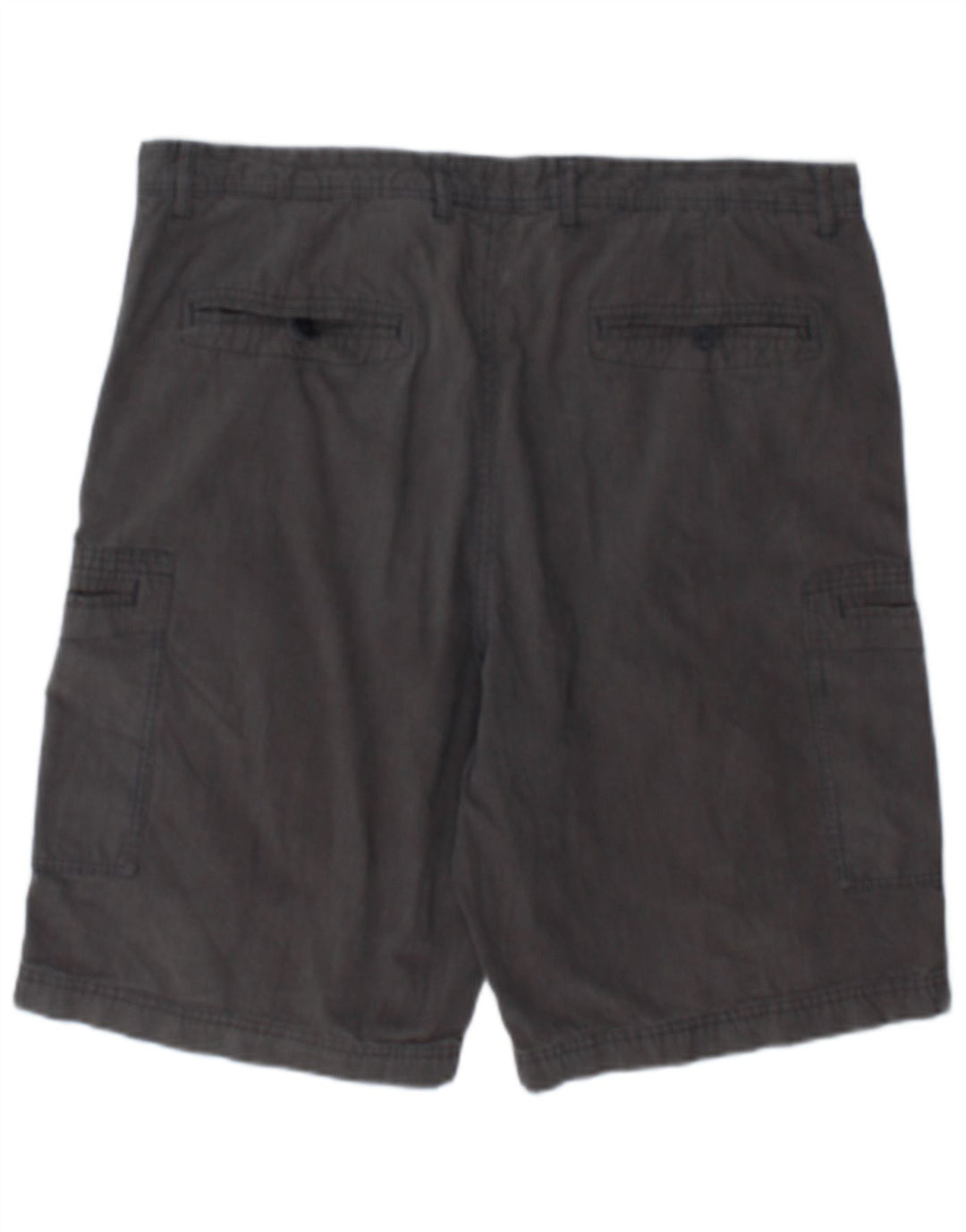 Marks & Spencer Mens Cargo Shorts W38 XL  Grey Cotton