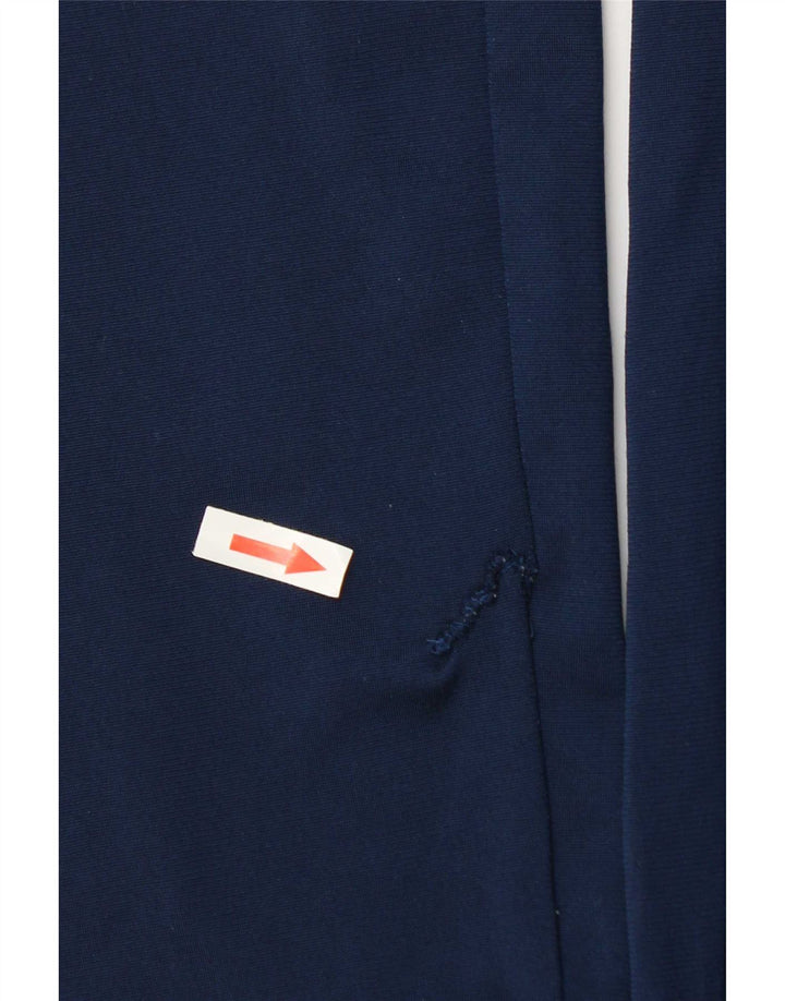 Adidas Mens Tracksuit Trousers Large Navy Blue Polyester