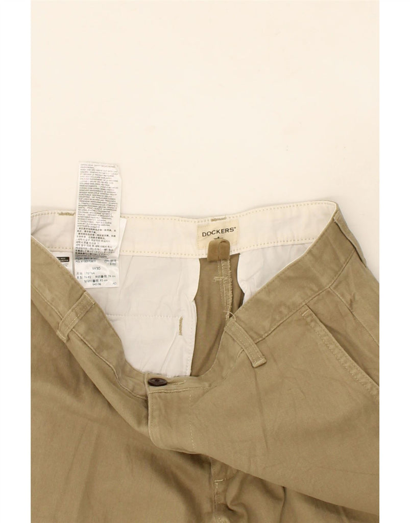 DOCKERS Mens Cargo Shorts W30 Medium  Beige Cotton Vintage Dockers and Second-Hand Dockers from Messina Hembry 