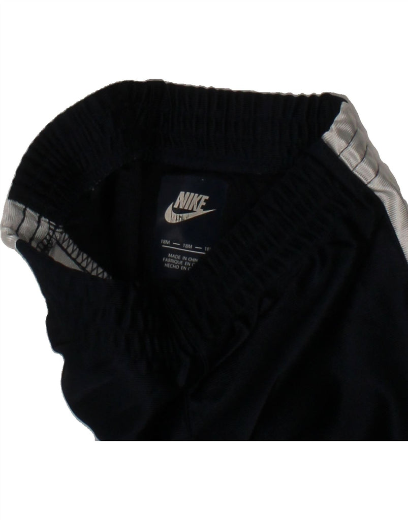 NIKE Baby Boys Sport Shorts 12-18 Months  Navy Blue Colourblock Polyester Vintage Nike and Second-Hand Nike from Messina Hembry 