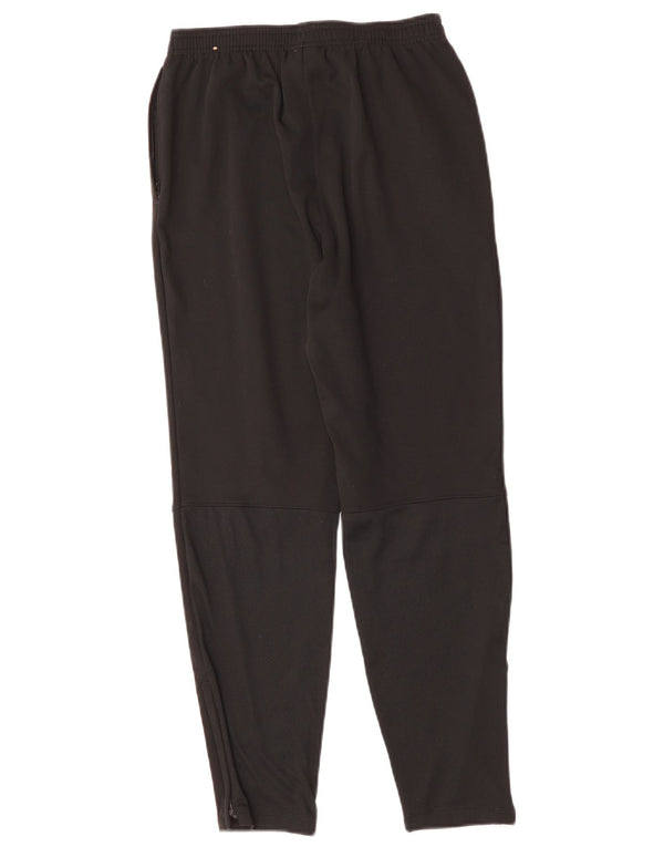 NIKE Boys Therma-Fit Tracksuit Trousers 13-14 Years XL Black Polyester