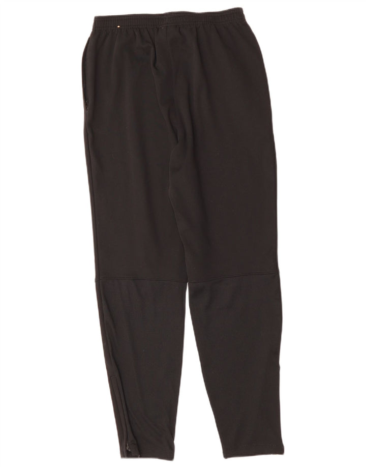 NIKE Boys Therma-Fit Tracksuit Trousers 13-14 Years XL Black Polyester