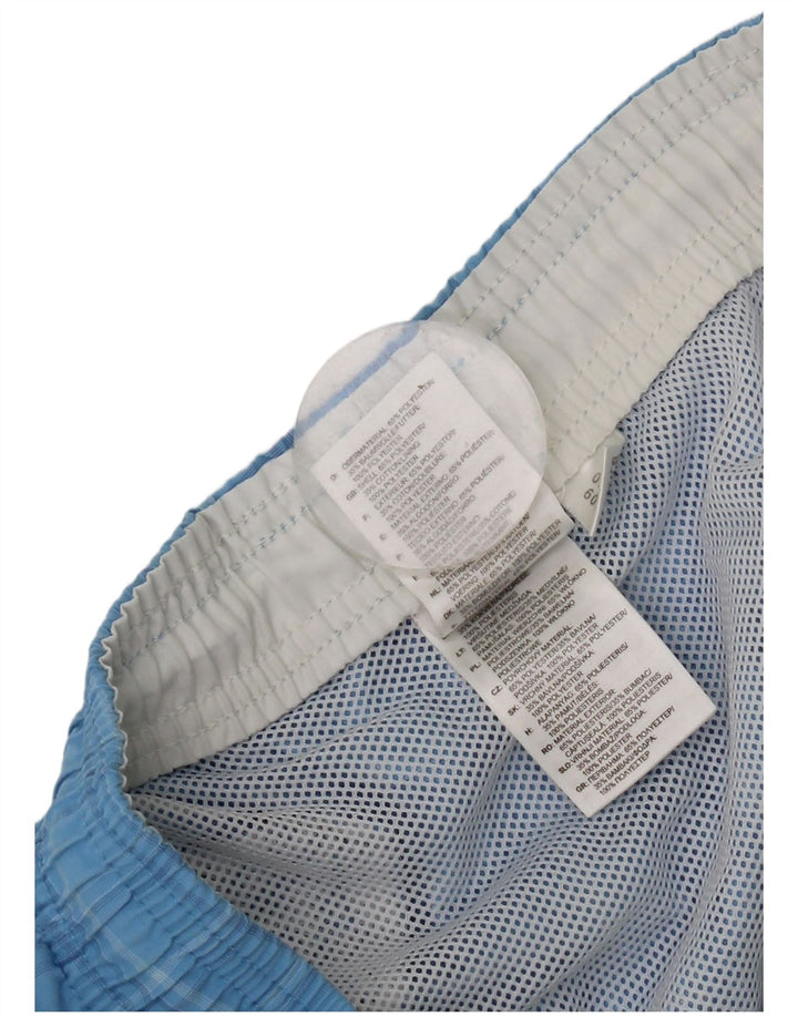 Adidas Mens Swimming Shorts Large  Blue Check Polyester
