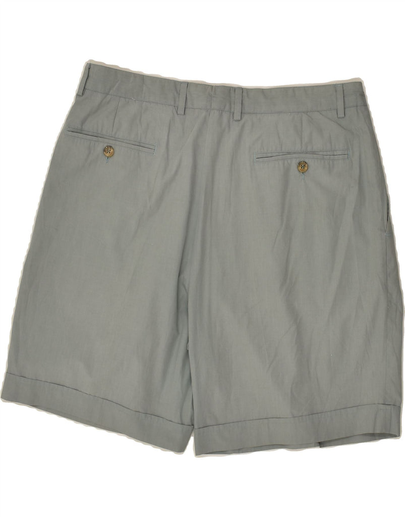 SEA BARRIER Mens Pegged Chino Shorts IT 52 XL W38 Green Polyester | Vintage Sea Barrier | Thrift | Second-Hand Sea Barrier | Used Clothing | Messina Hembry 