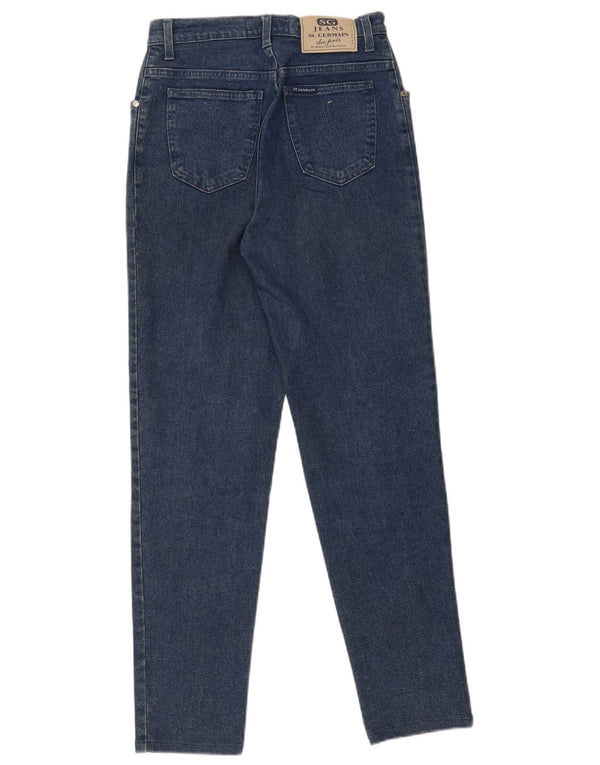St. Germain Womens Tapered Jeans IT 44 Medium W27 L29 Blue Cotton