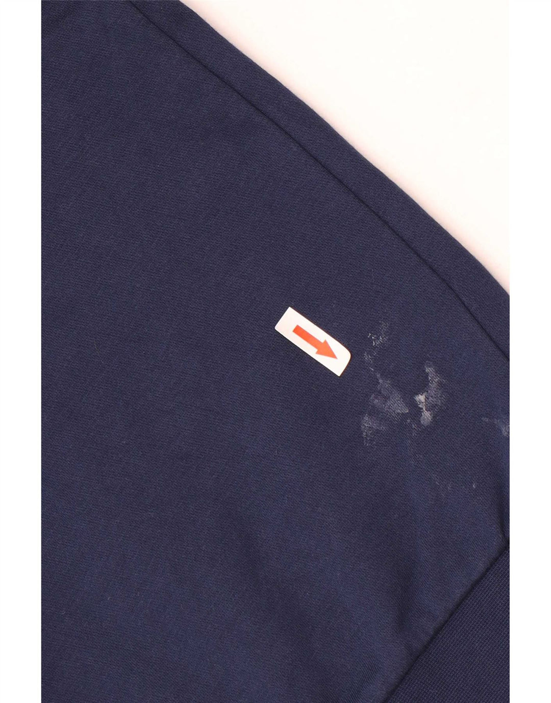 Adidas Mens Graphic Sweatshirt Jumper Small Navy Blue Cotton