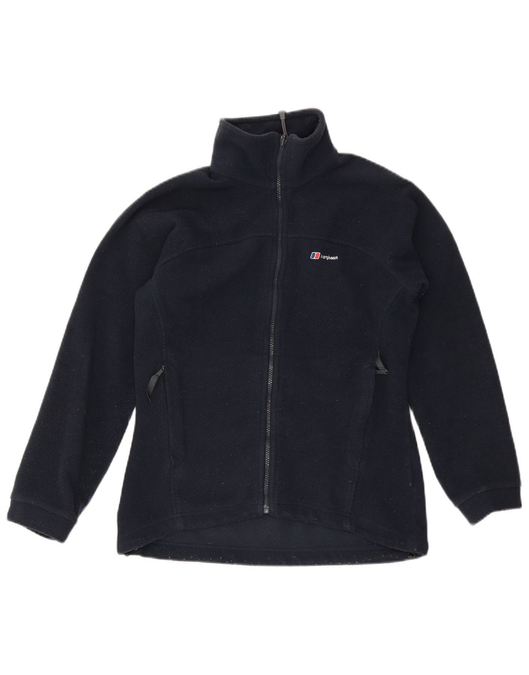 Berghaus Womens Liner Fleece Jacket UK 12 Medium Navy Blue