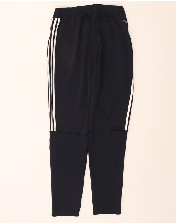 Adidas Mens Aeroready Tracksuit Trousers Medium Navy Blue Polyester