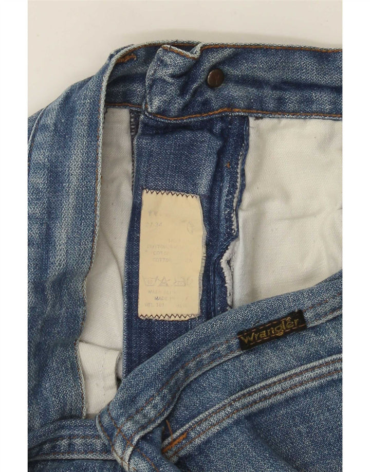 Wrangler Womens Slim Jeans W27 L34 Blue Cotton