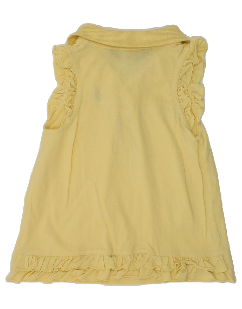 POLO RALPH LAUREN Girls Sleeveless Polo Dress 3-4 Years Yellow | Vintage Polo Ralph Lauren | Thrift | Second-Hand Polo Ralph Lauren | Used Clothing | Messina Hembry 