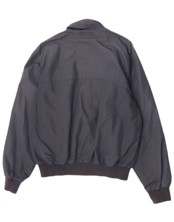 Canadiens Mens Bomber Jacket UK 40 Large Navy Blue