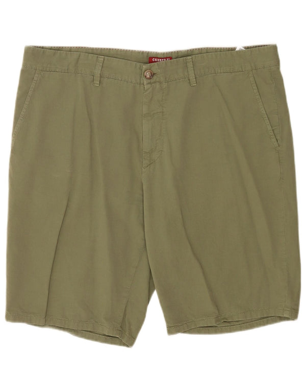 Carrera Mens Regular Fit Chino Shorts W38 XL Green Cotton