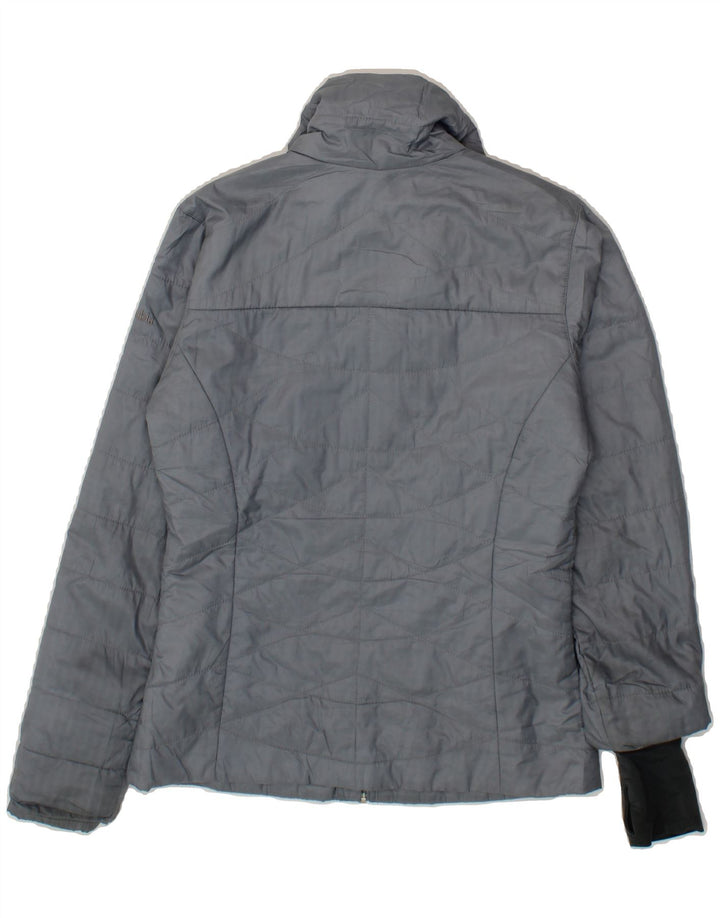 COLUMBIA Womens Omni-Shield Padded Jacket UK 6 XS Grey Polyester Vintage Columbia and Second-Hand Columbia from Messina Hembry 