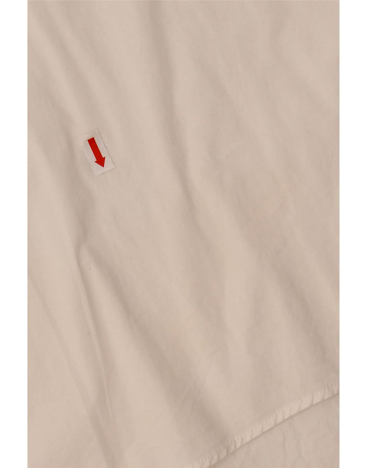 Liu Jo Mens Slim Fit Shirt Size 44 XL White Cotton