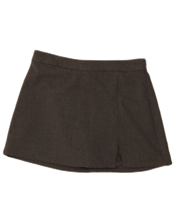 Hollister Womens Mini Skirt UK 14 Large W30 Grey Polyester