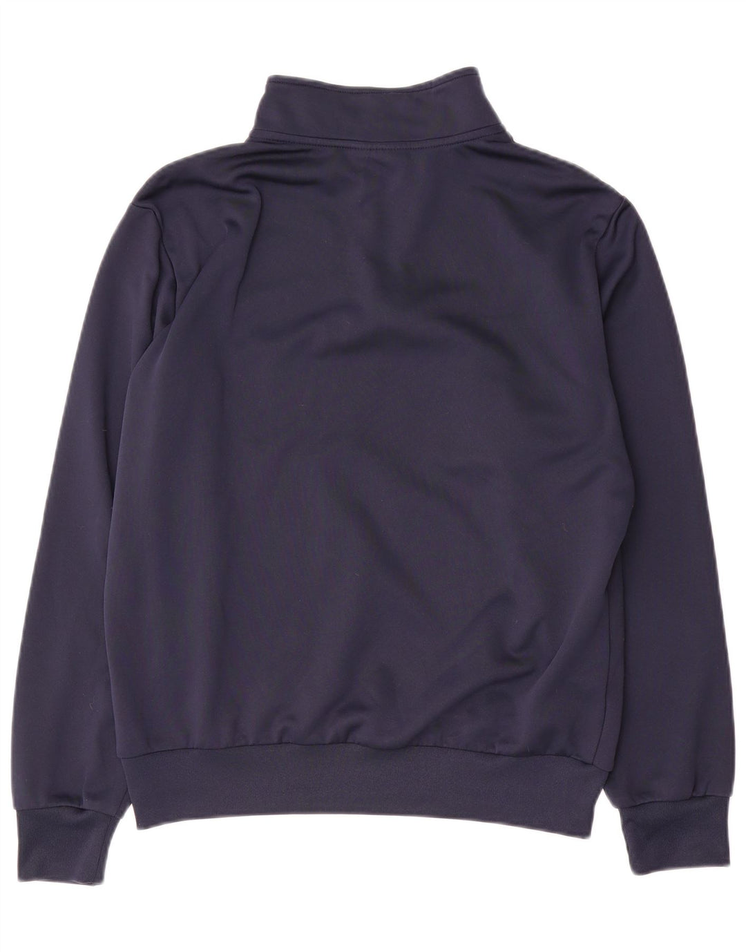 Lotto Mens Graphic Zip Neck Sweatshirt Jumper Medium Navy Blue Polyester