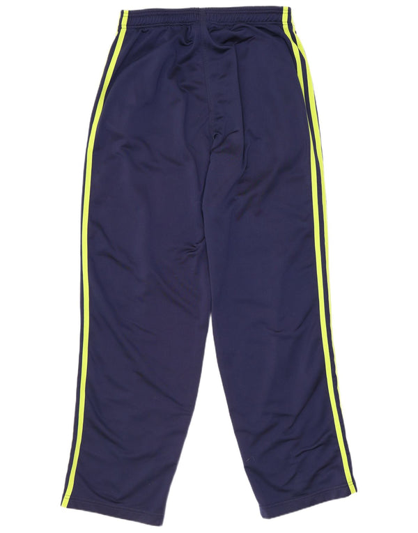 Adidas Mens Tracksuit Trousers UK 38/40 Medium Navy Blue Polyester