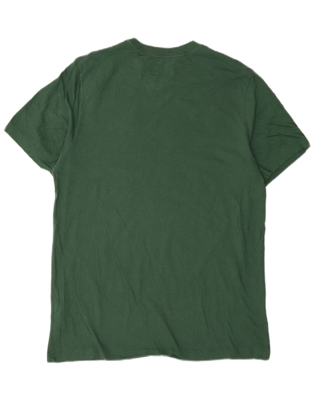 Nike Mens T-Shirt Top Medium Green Cotton