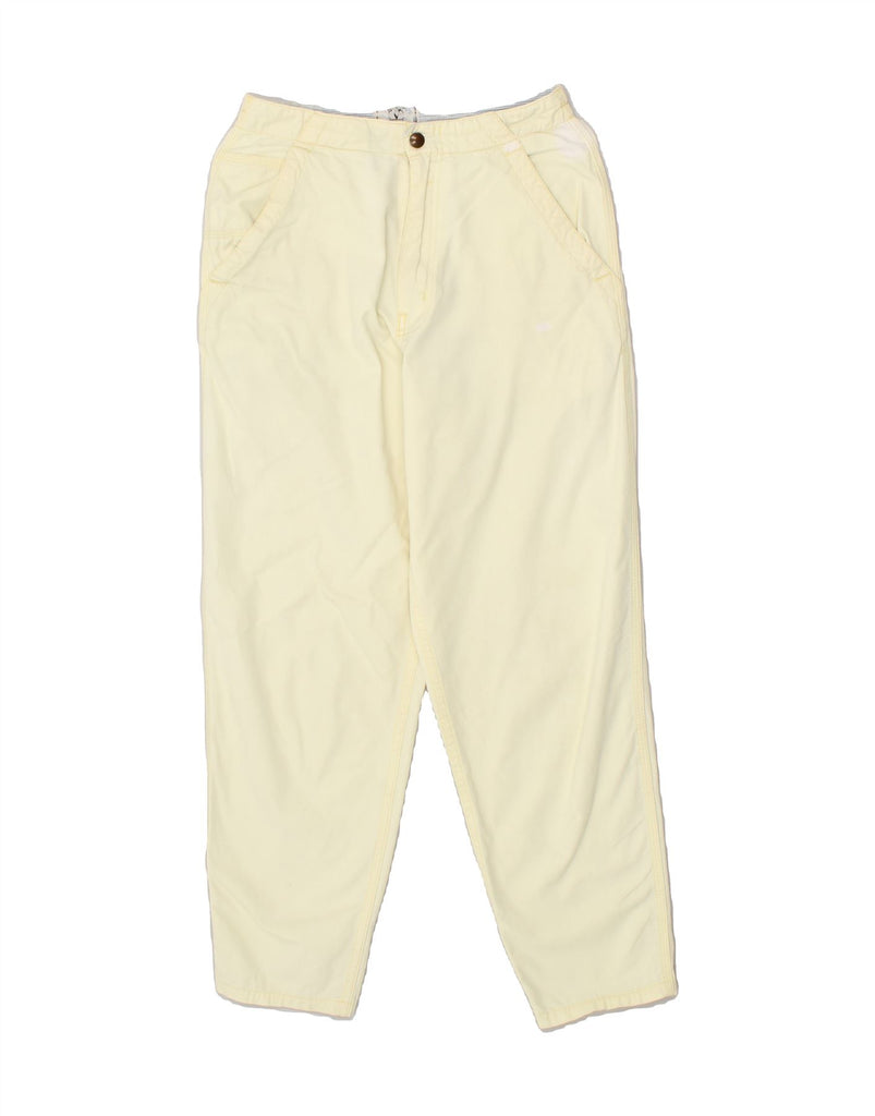 VALENTINO Womens Tapered Chino Trousers W28 L27 Off White Vintage Valentino and Second-Hand Valentino from Messina Hembry 