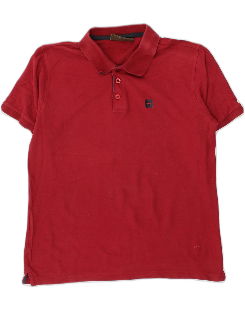 MOUNTAIN WAREHOUSE Mens Polo Shirt Small Red | Vintage Mountain Warehouse | Thrift | Second-Hand Mountain Warehouse | Used Clothing | Messina Hembry 