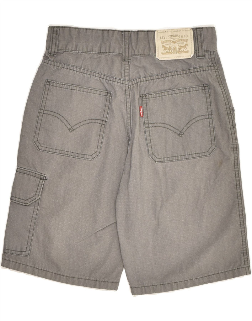 LEVI'S Boys Cargo Shorts 9-10 Years W25  Grey Cotton | Vintage Levi's | Thrift | Second-Hand Levi's | Used Clothing | Messina Hembry 