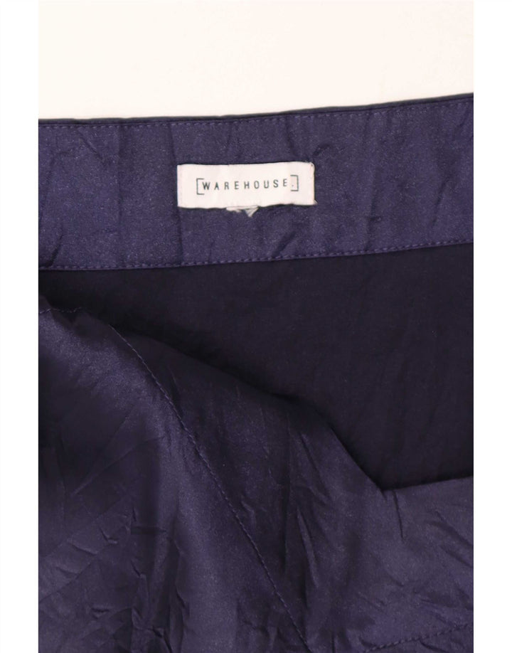 Warehouse Womens Cami Top UK 12 Medium Navy Blue