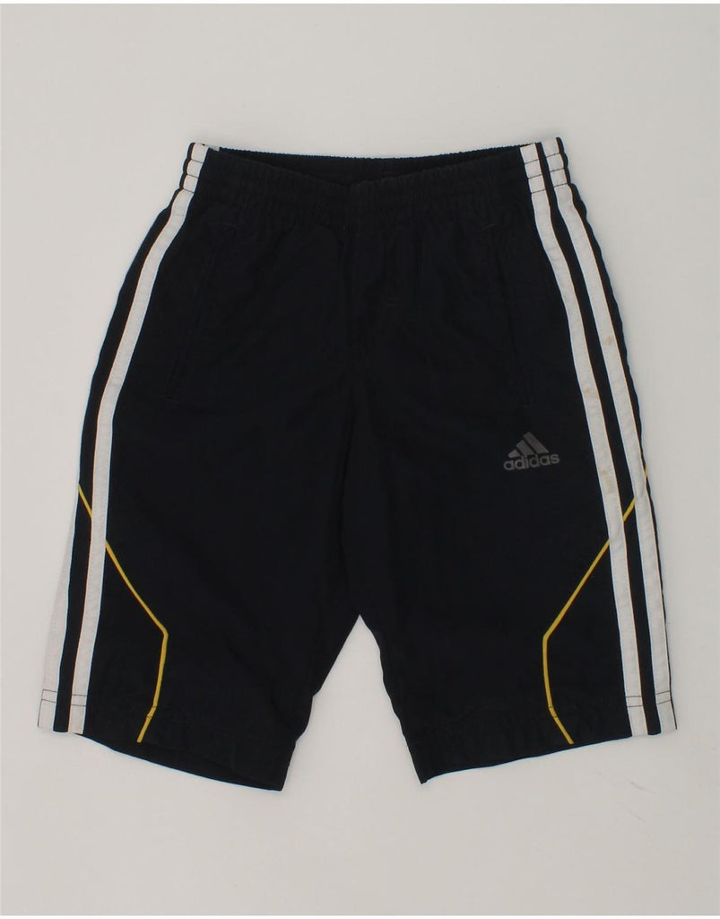 ADIDAS Boys Clima 365 Sport Shorts 2-3 Years Navy Blue Polyester | Vintage Adidas | Thrift | Second-Hand Adidas | Used Clothing | Messina Hembry 