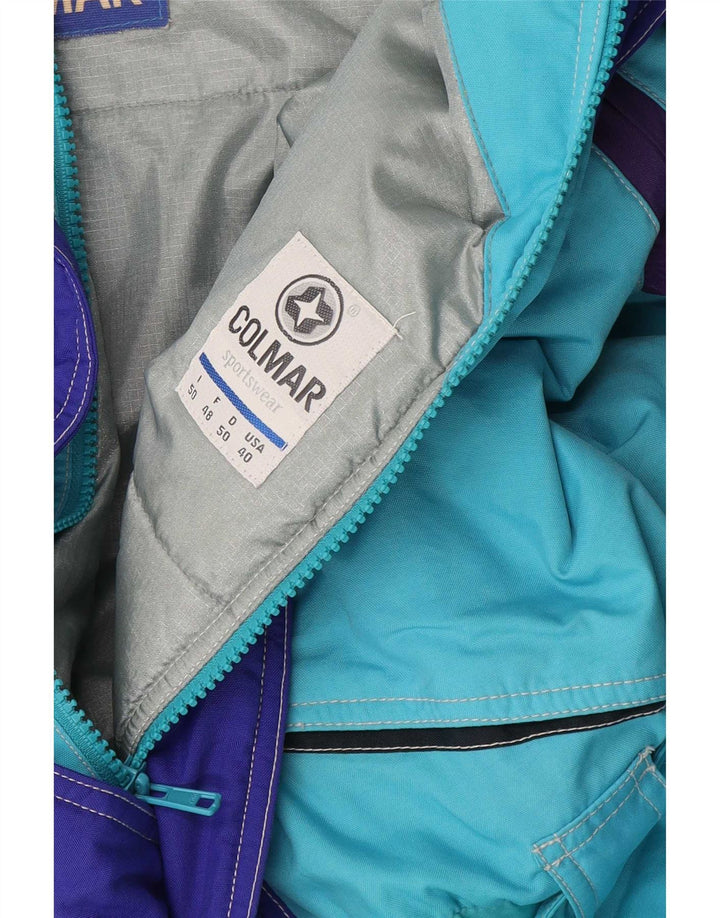 Colmar Mens Ski Jumpsuit IT 40 Medium Blue Colourblock
