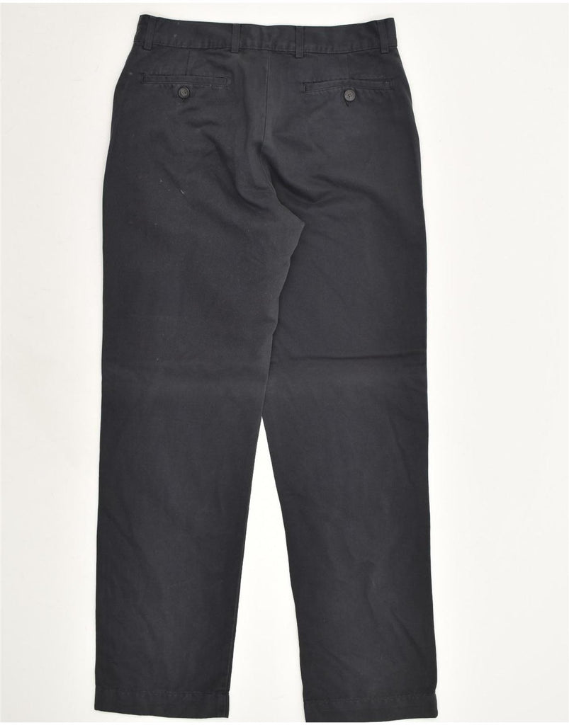 GIANFRANCO FERRE Mens Casual Trousers IT 50 Large W36 L31 Navy Blue Cotton | Vintage Gianfranco Ferre | Thrift | Second-Hand Gianfranco Ferre | Used Clothing | Messina Hembry 