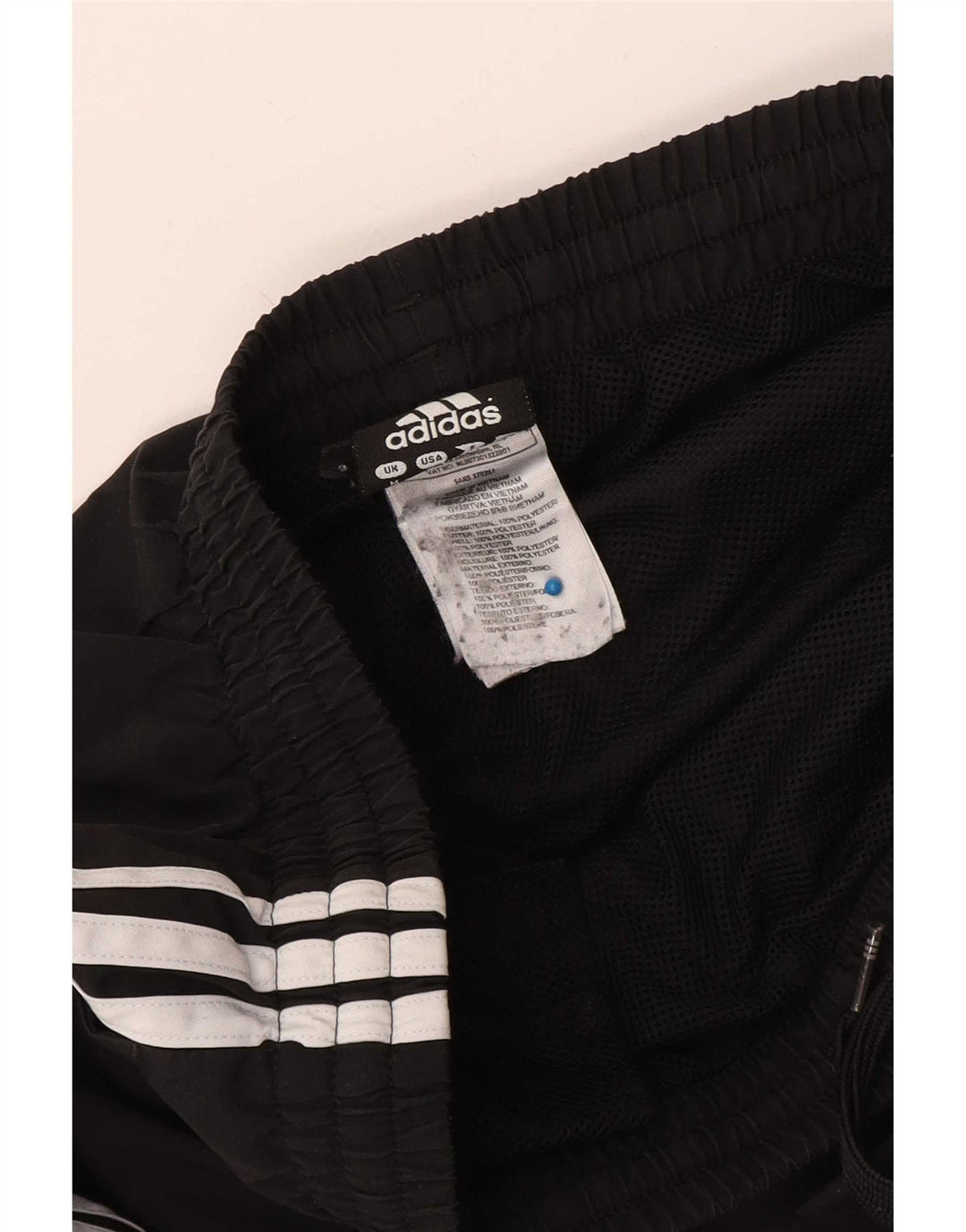 Adidas Mens Clima 365 Tracksuit Trousers Joggers Medium Black Polyester