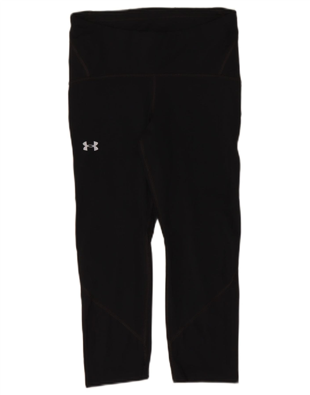 Under Armour Womens Capri Leggings UK 14 Medium  Black